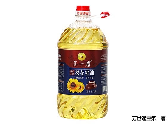 石坊小榨葵花籽油5L
